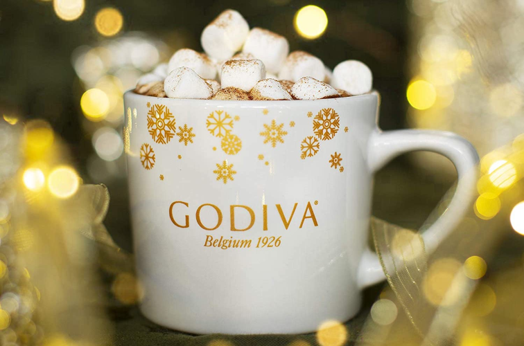 Godiva Holiday Cocoa Mug Gift Set