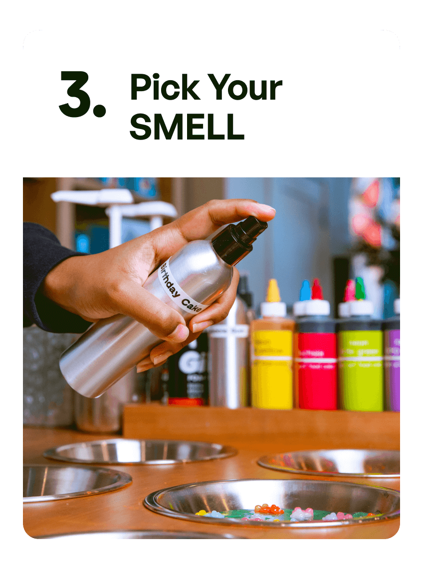 Step 3: Pick your smell