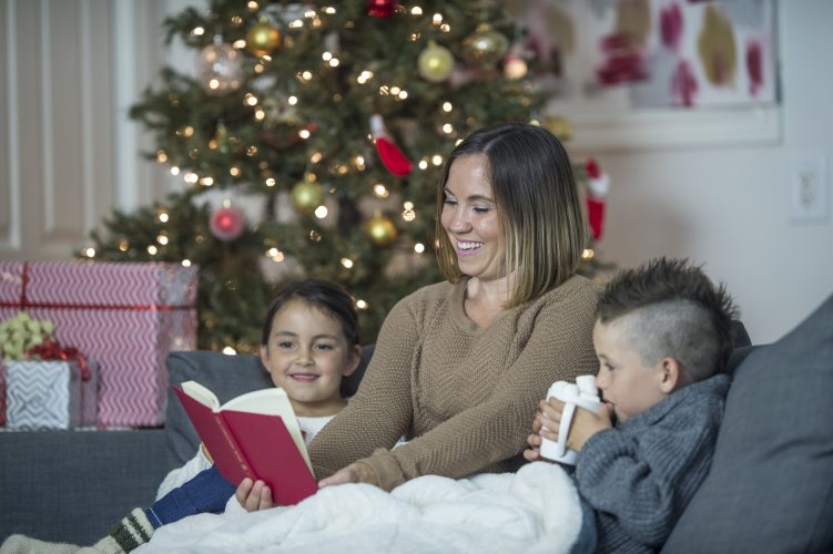 Reading to Kids at Christmas