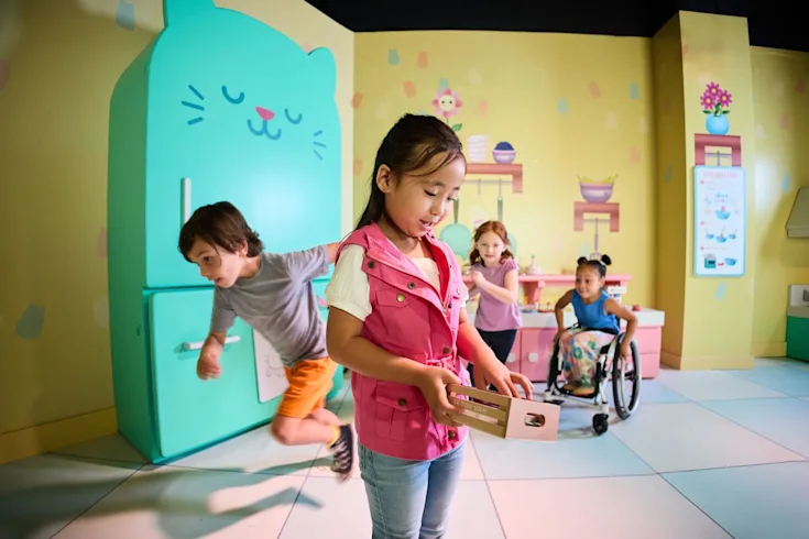Gabby's Dollhouse experience at CAMP