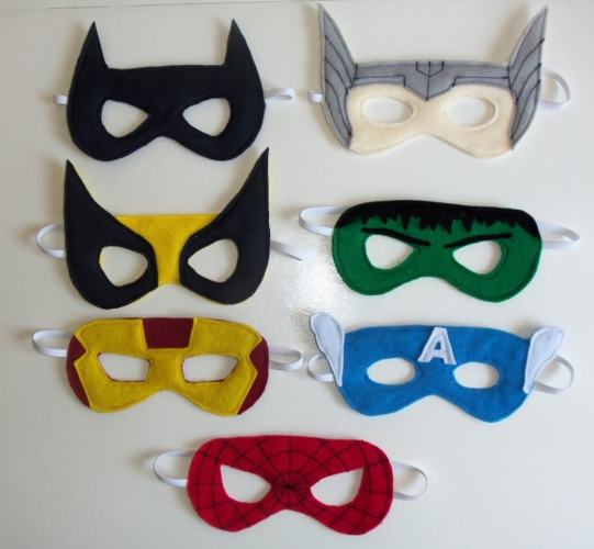 avenger masks