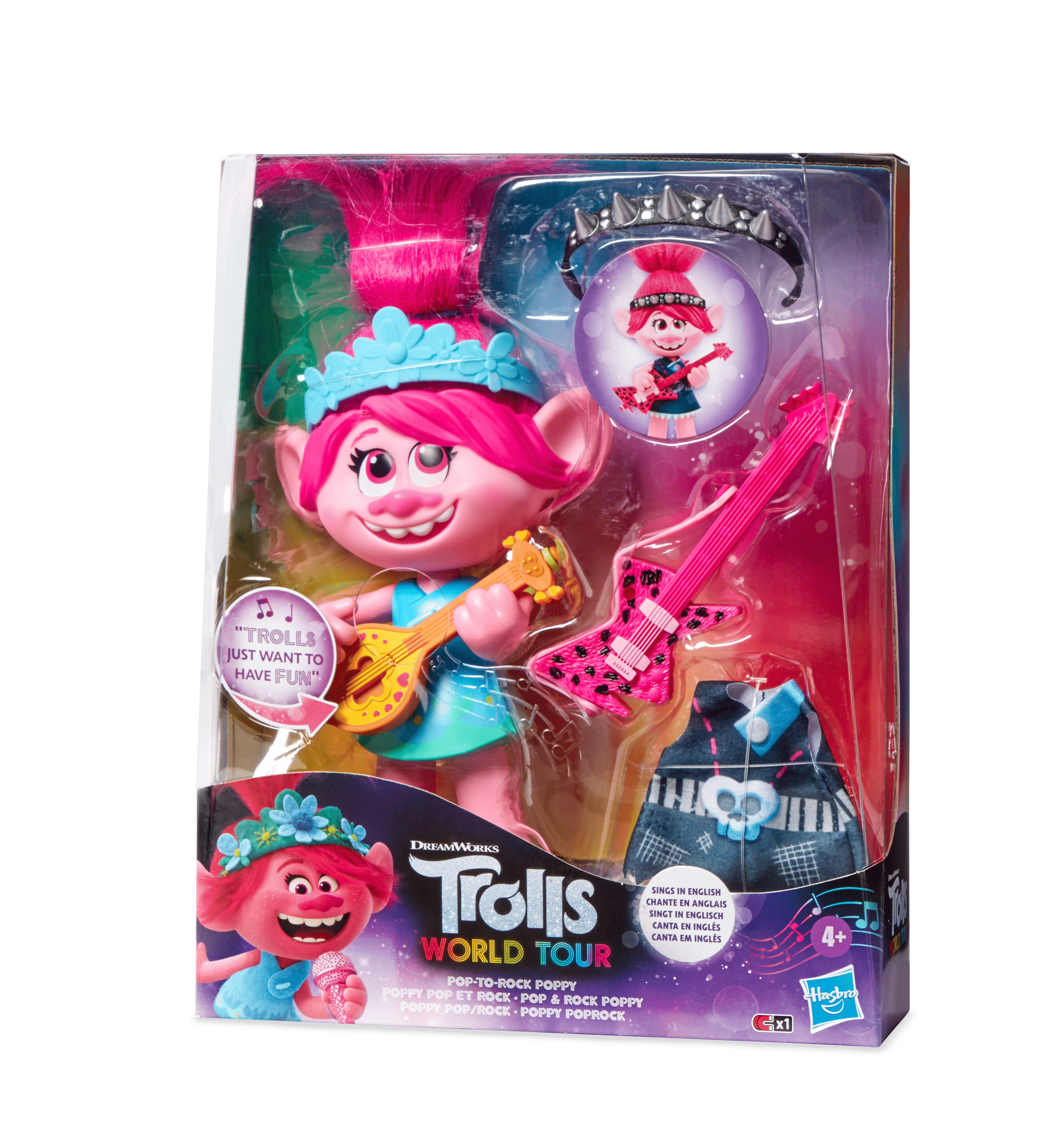 trolls singing toy