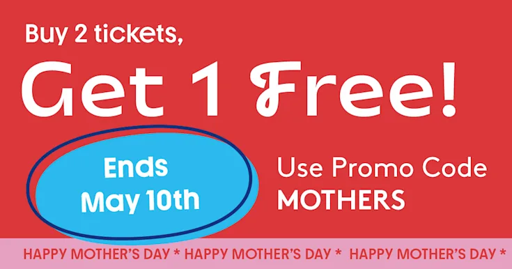 Springtime special. 25% off tickets when you buy 4 or more at CAMP. Ends April 12th!