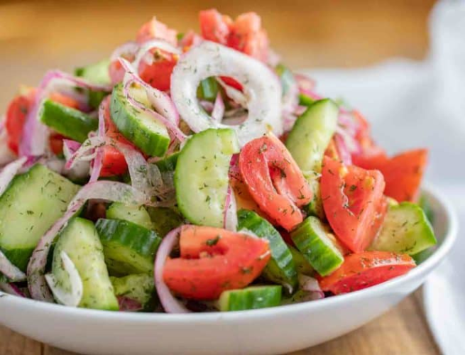 Cucumber-Tomato-Salad