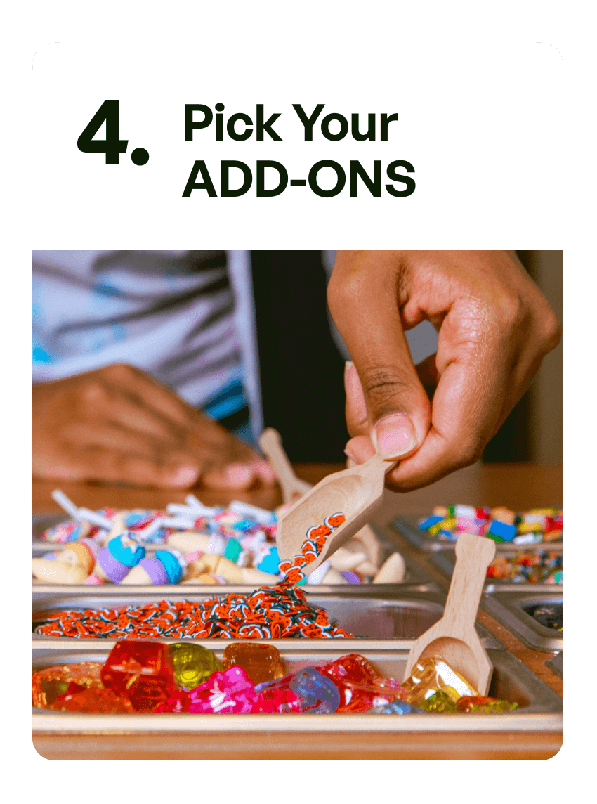 Step 4: Pick your add-ons