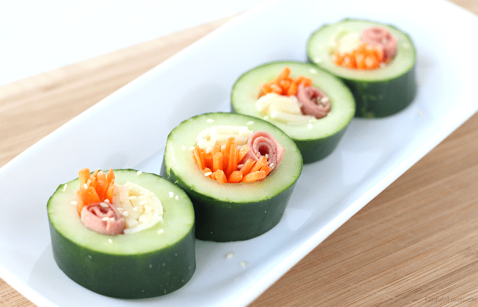 Cucumber-sushi-for-kids