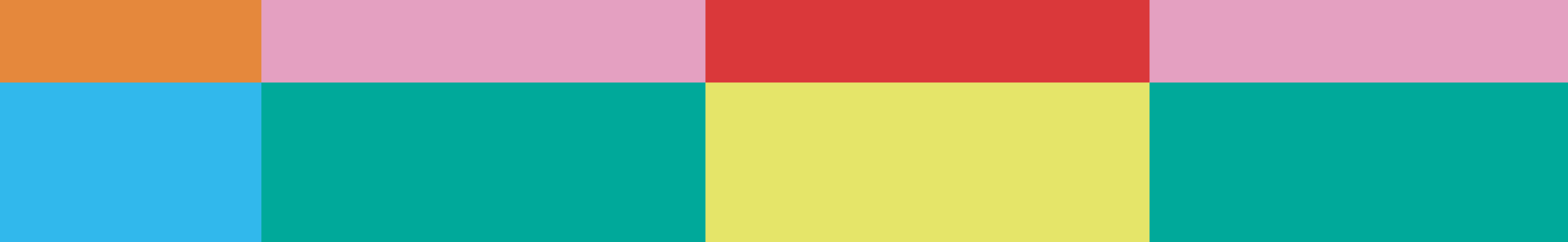 Color-block banner