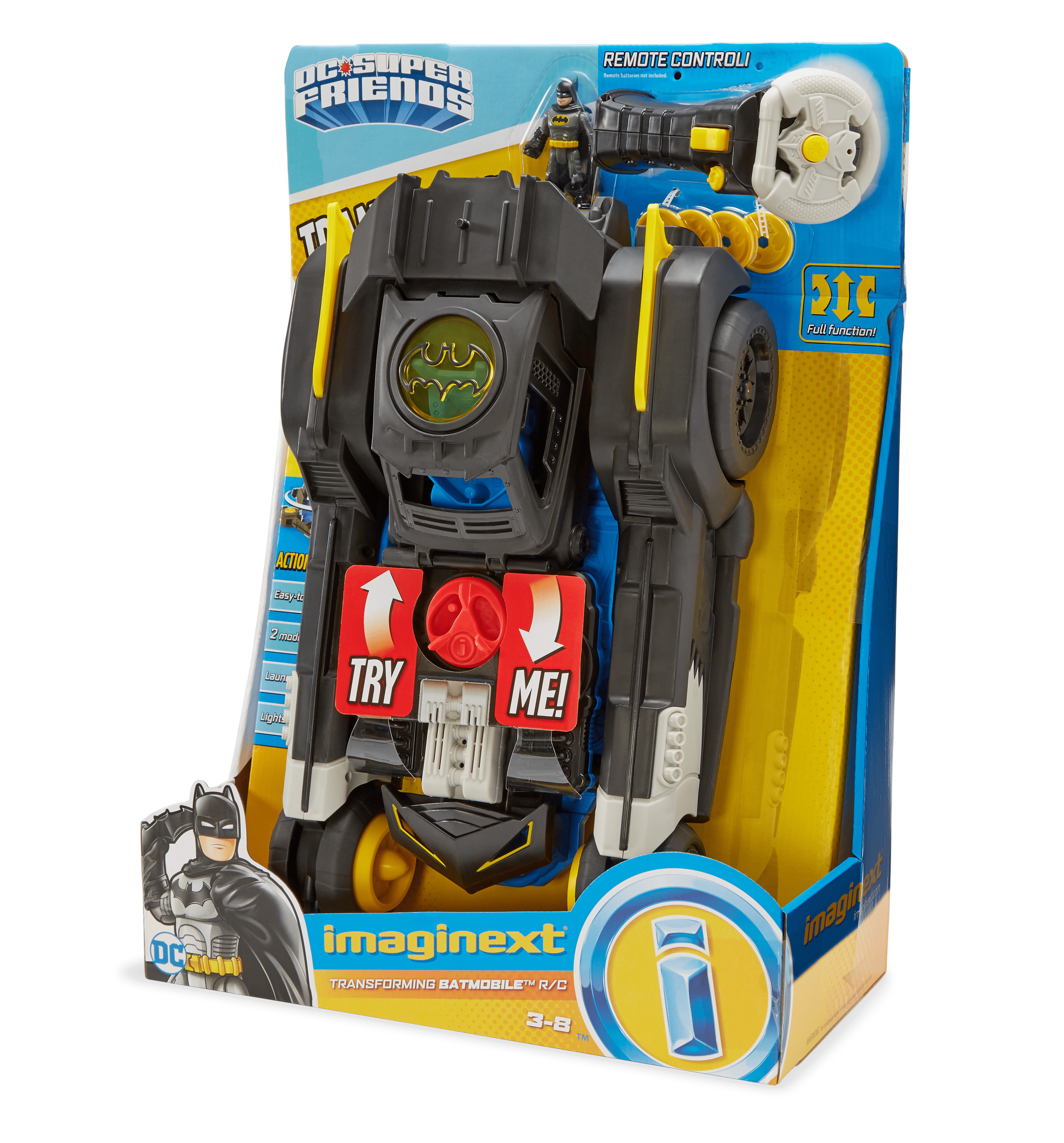 batman transformer remote control