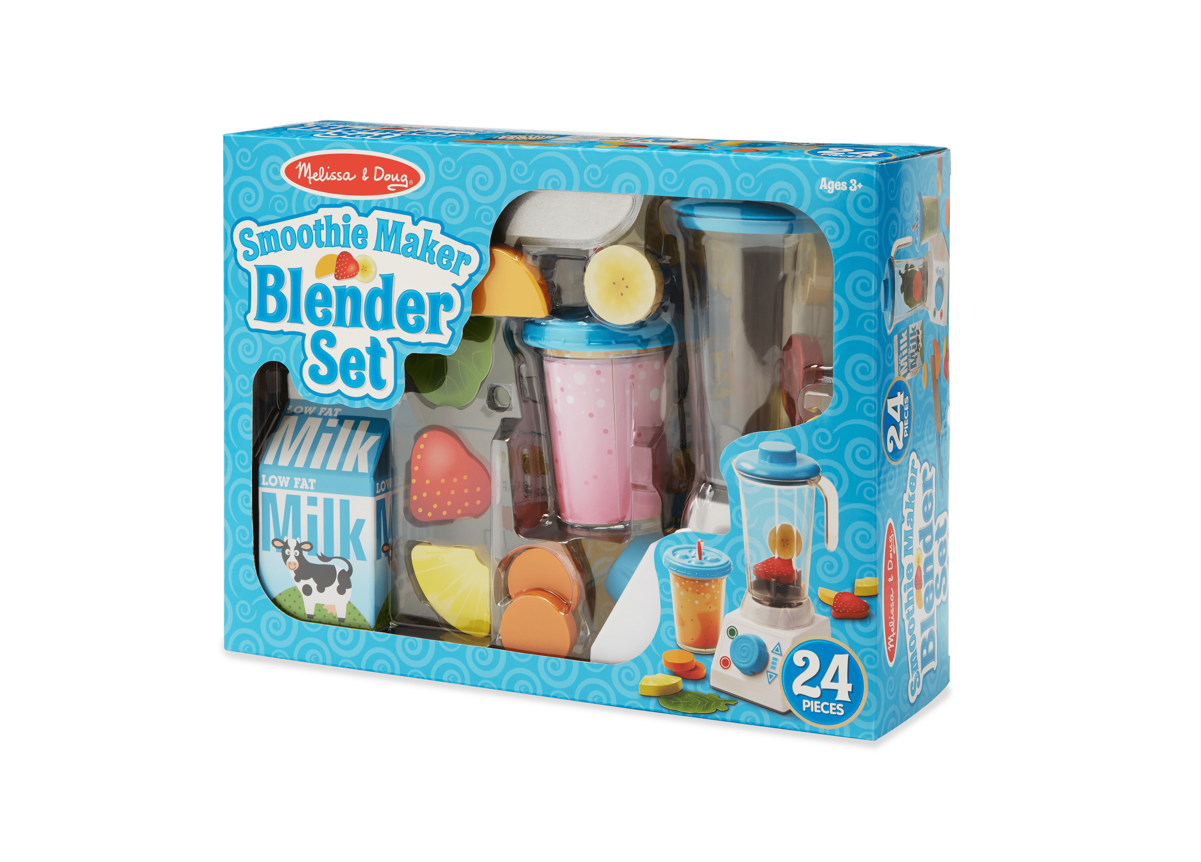 melissa & doug smoothie maker blender set