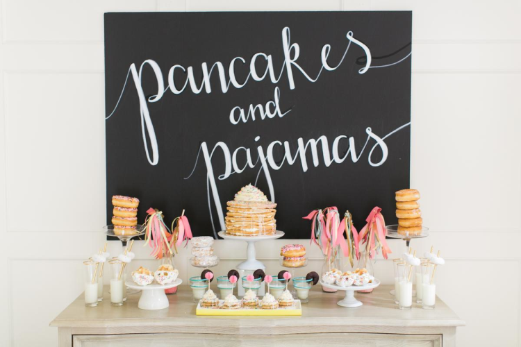 Pancake Pajama Party