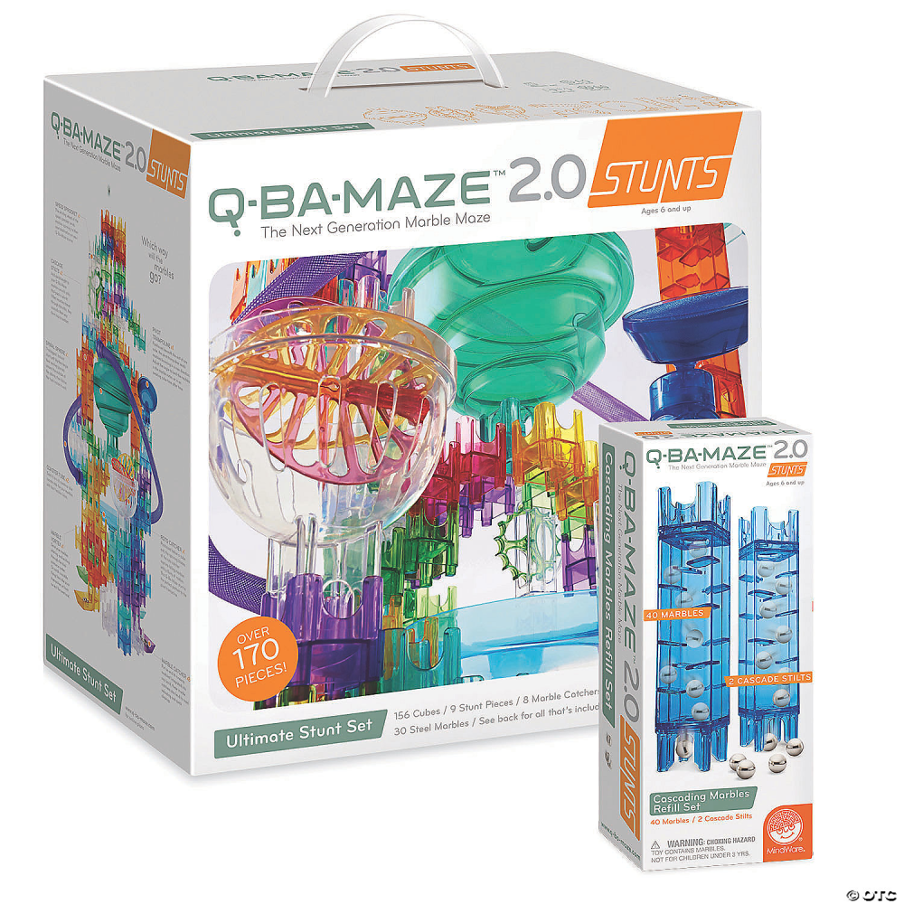 Mindware Q Ba Maze 2 0 Ultimate Stunt Set Camp