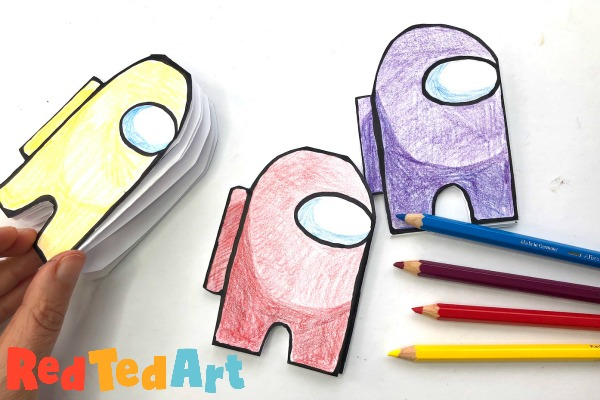 crafts for among us fans camp