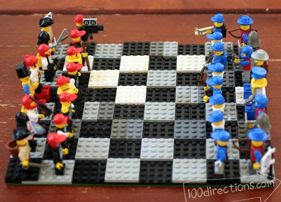 LEGO-chess-board