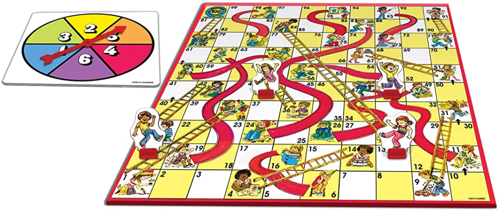 Winning Moves Games Classic Chutes and Ladders