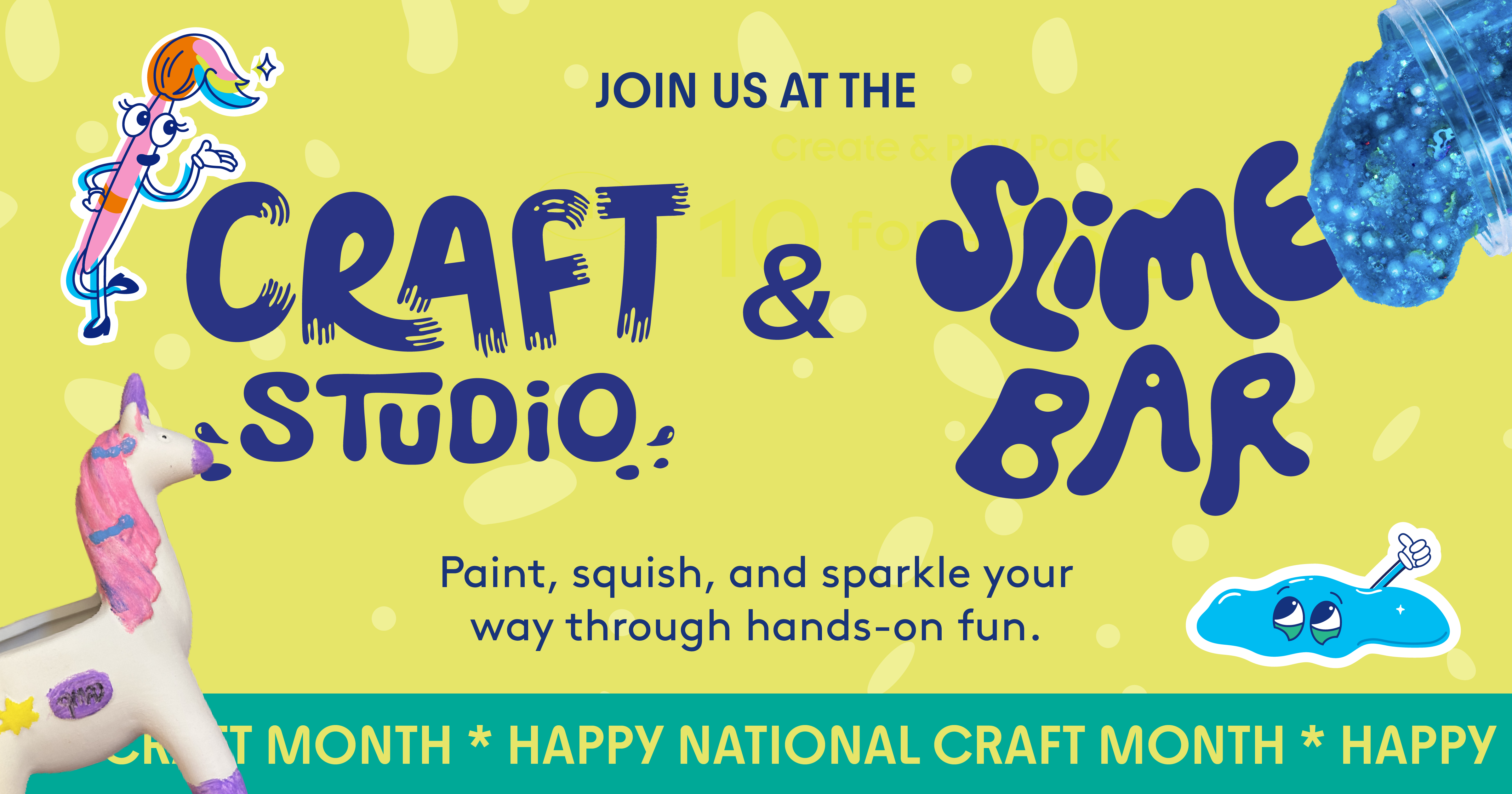 Craft at CAMP - Only $18 per craft