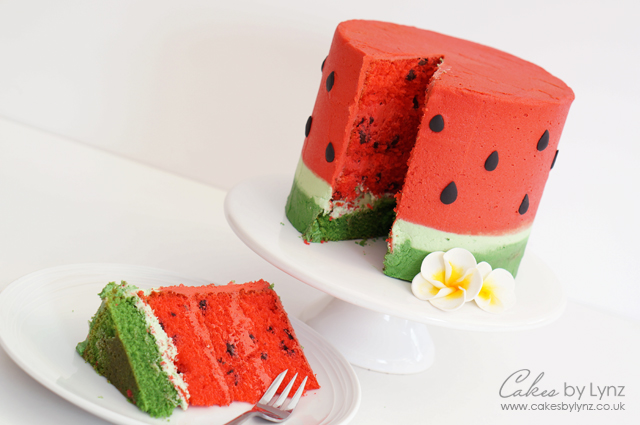 watermelon-cake
