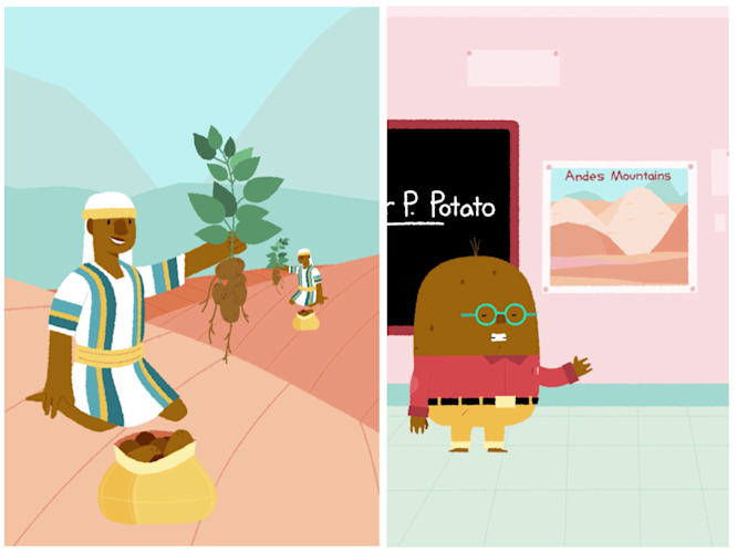 Can You Beat Our Best Potato Mashing Score In The Hidden World Of Waffles Mochi Camp Can You Beat Our Best Potato Mashing Score In The Hidden World Of Waffles Mochi Camp