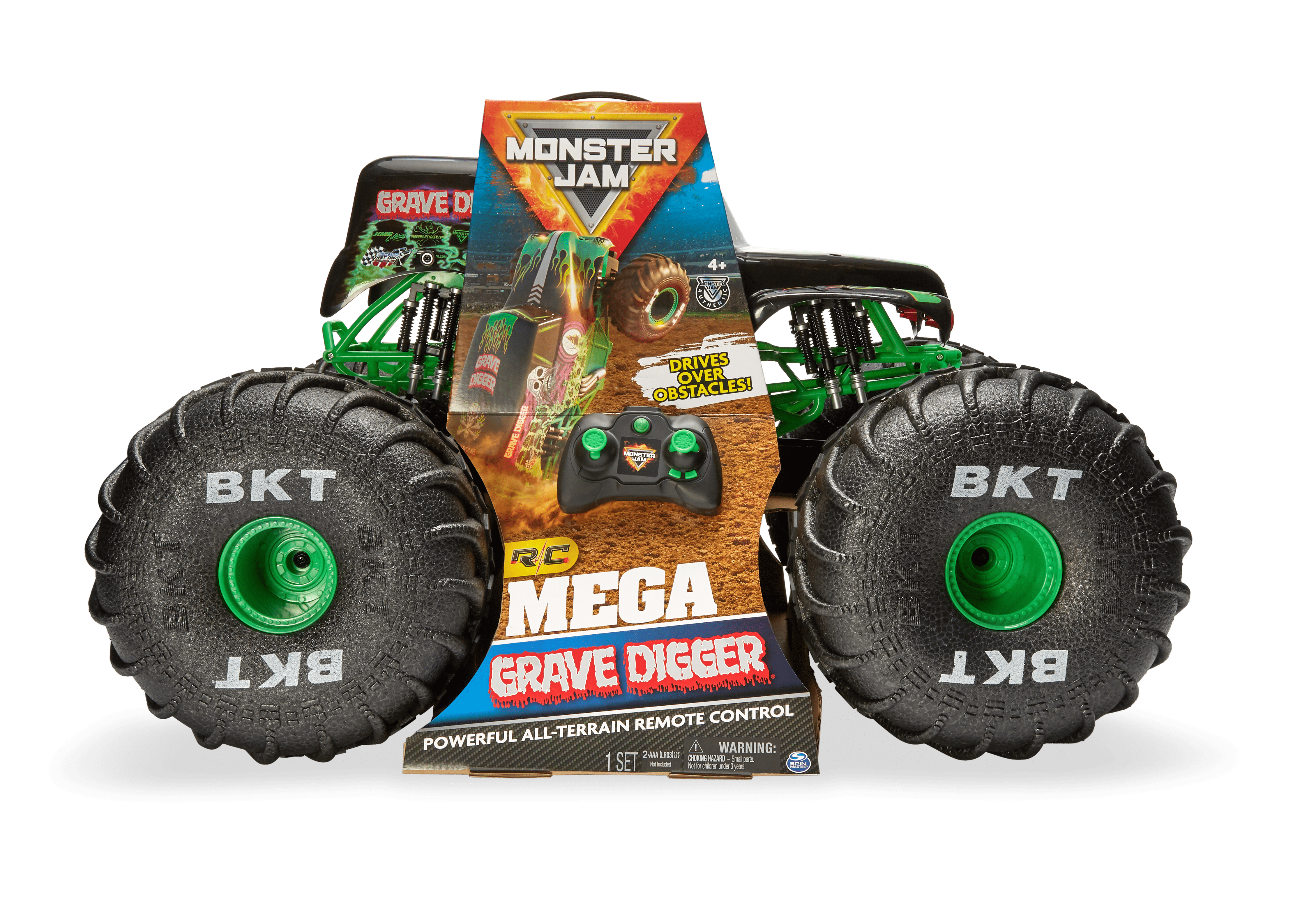 mega grave digger rc