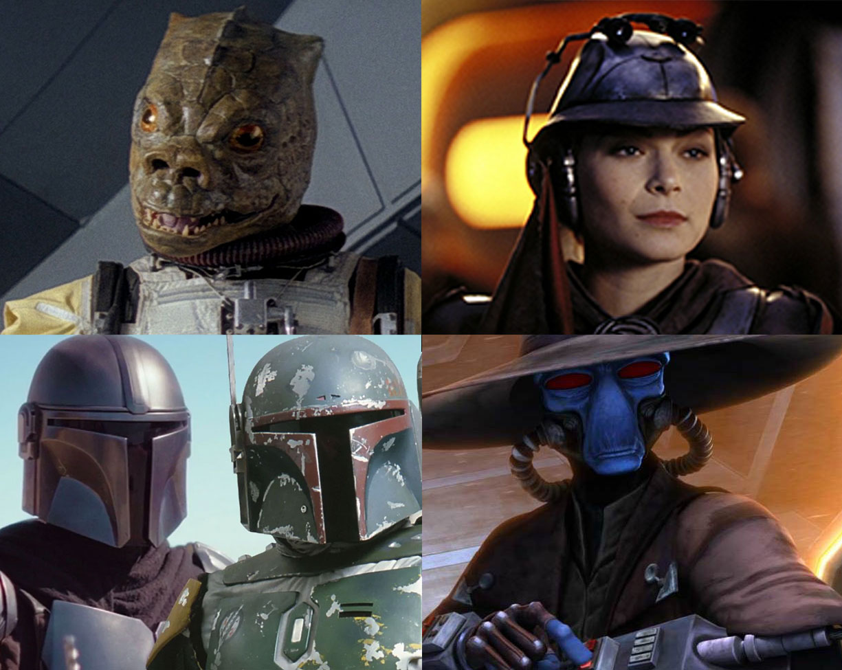 star wars bounty hunters list