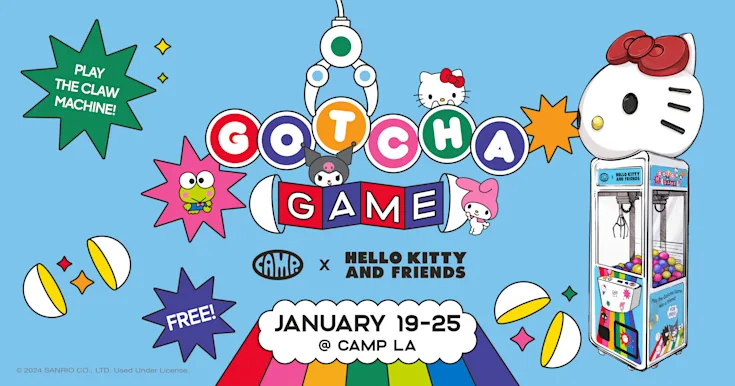 CAMP x Hello Kitty and Friends Gotcha Game