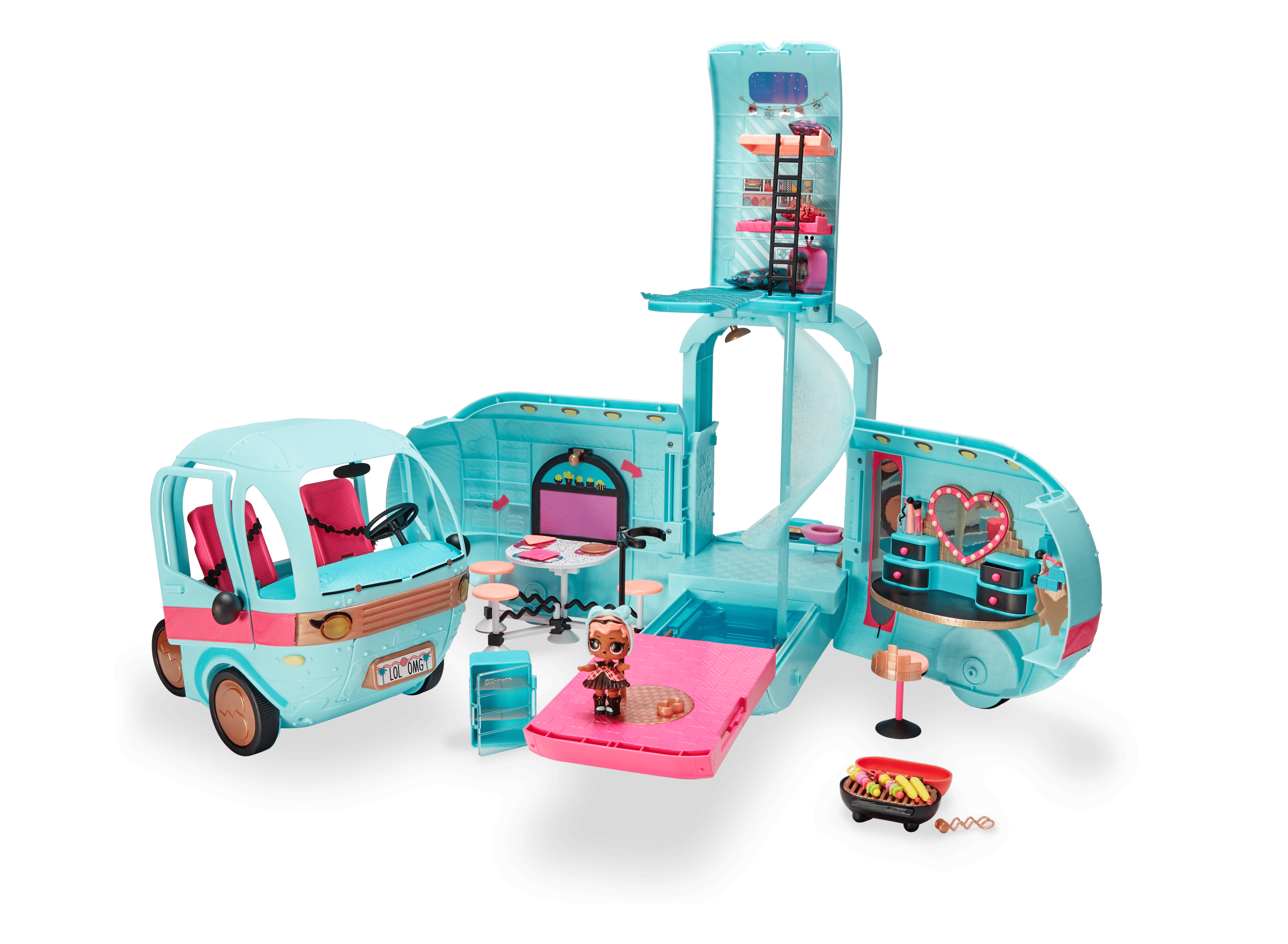 lol doll camper car