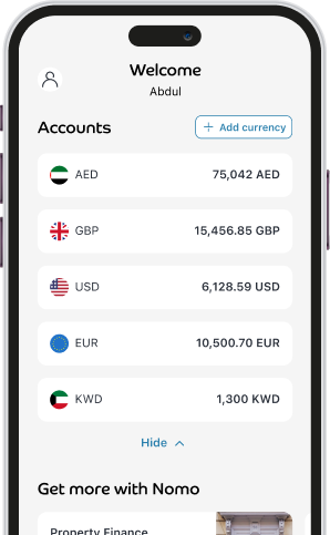 Multi-currency accounts