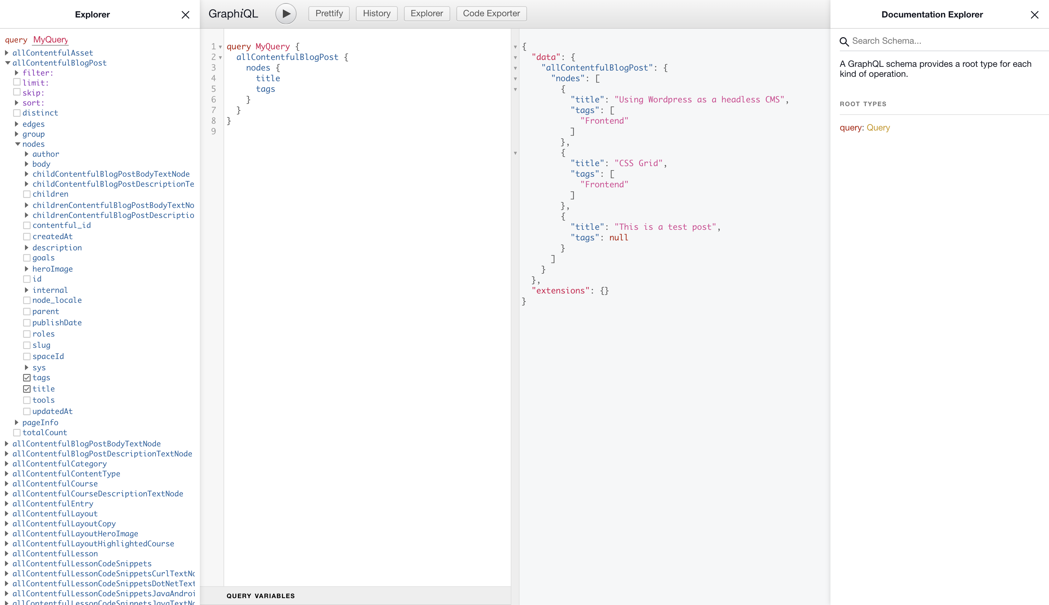 Graphiql