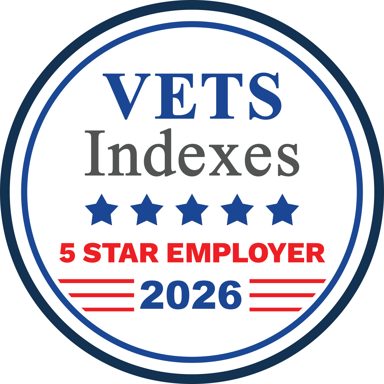 Uniti is recognized as a 5 Star Employer for veterans.