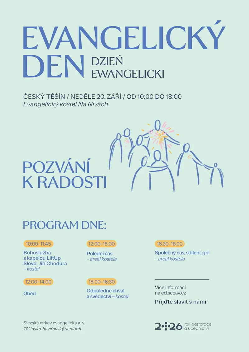 Aktuality k Evangelickému dni 2026