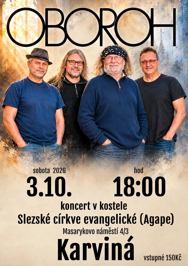 Koncert skupiny Oboroh