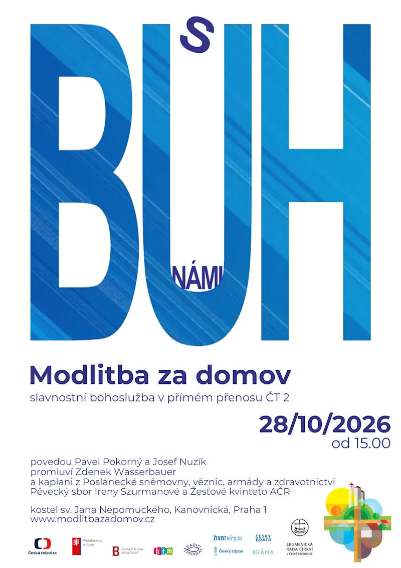 Modlitba za domov 2026: Bůh s námi