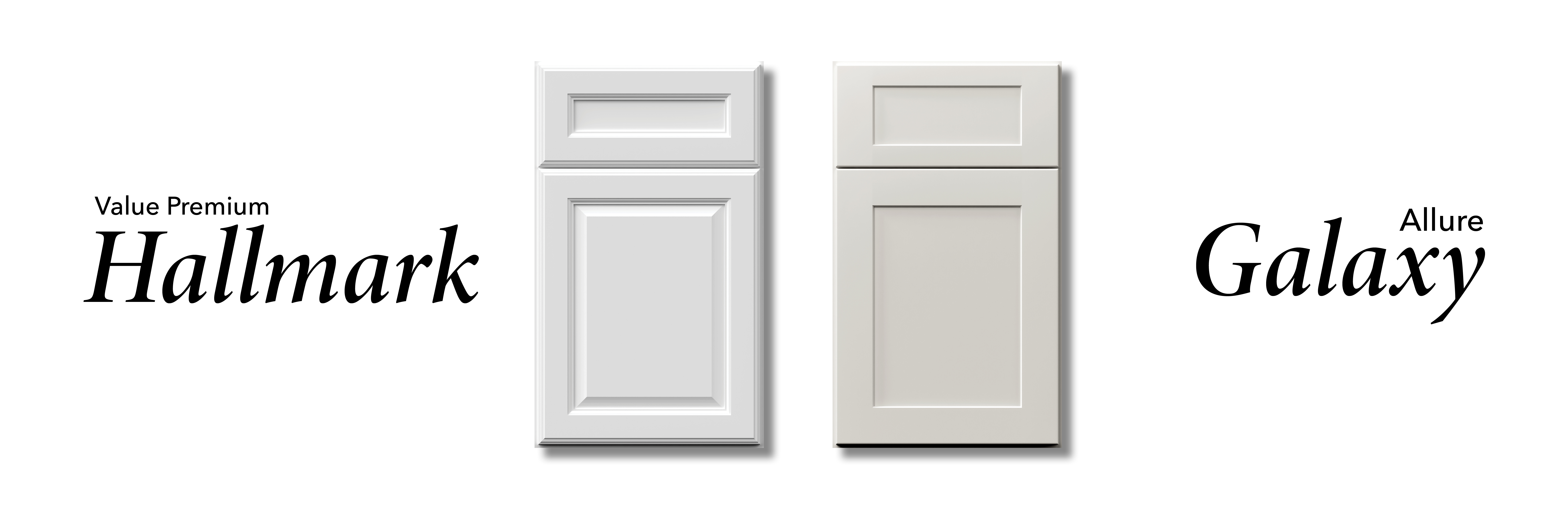 Shaker and Raised Panel Cabinets