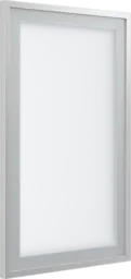 1-3/4" wide frame with raised edge