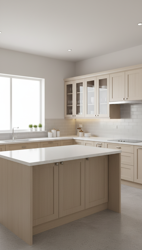 Kitchen Glide Sunbeam Oak