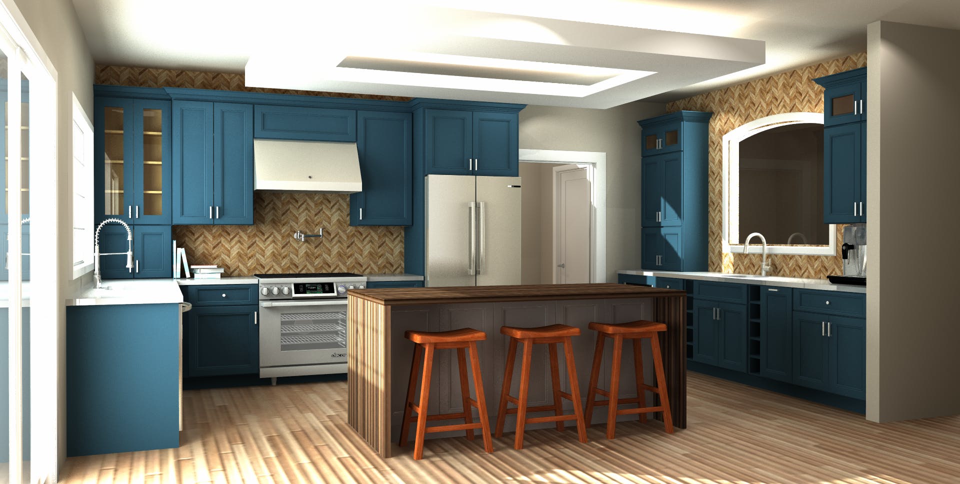 Kitchen island nice design idea