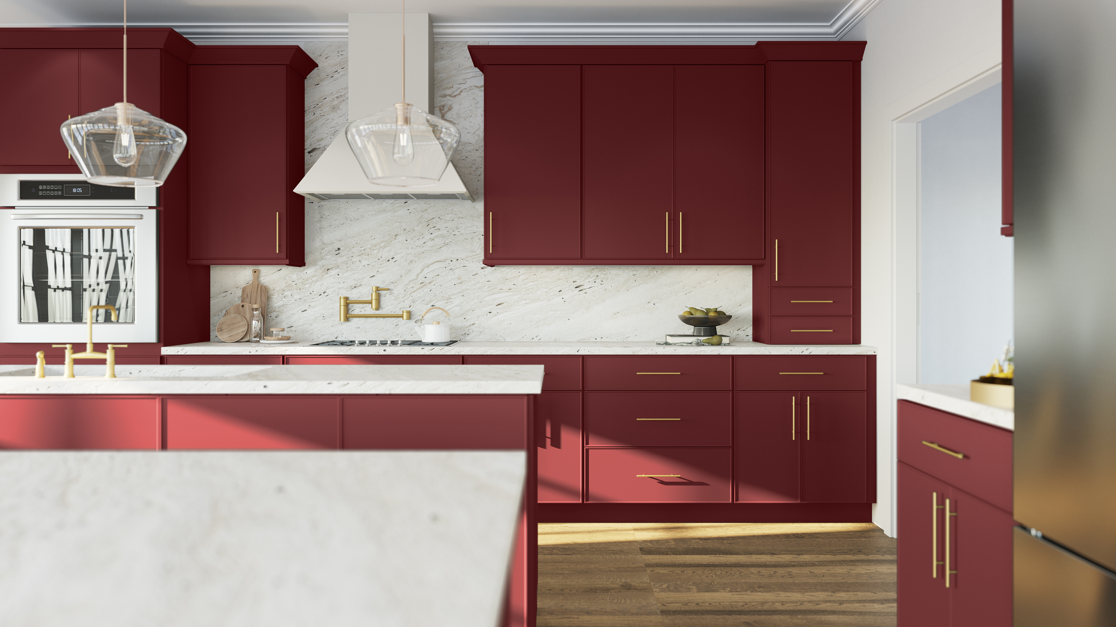 Cabernet Red | Fabuwood Cabinetry