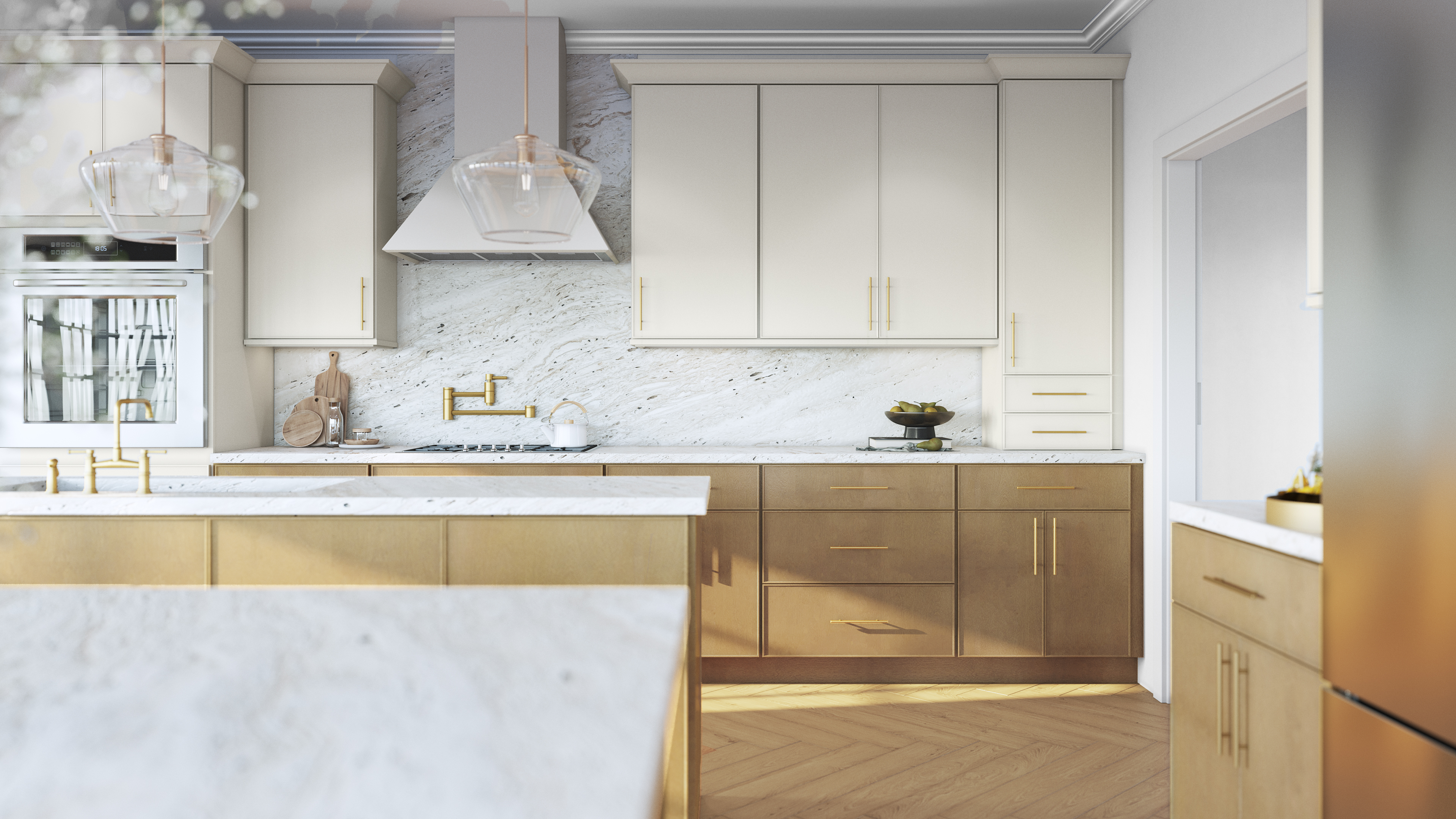 イーストブルー Echo Izel Blue | Fabuwood Cabinetry