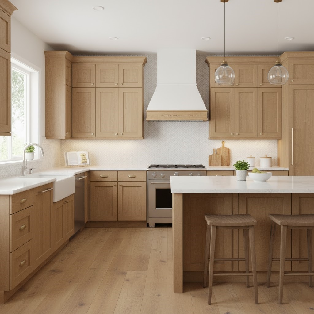 Kitchen Glide Driftwood Calm with Hood