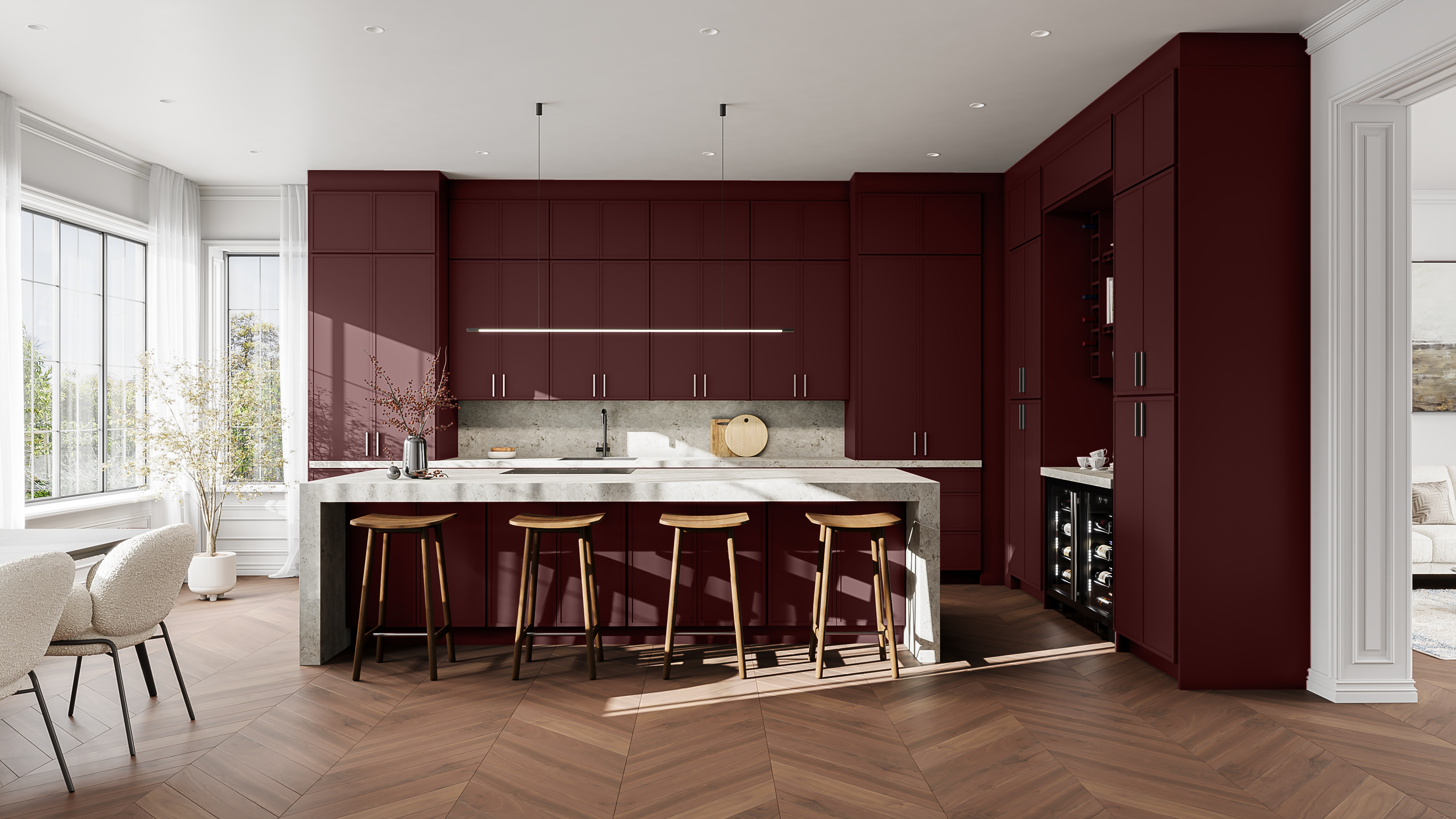 Cabernet Red | Fabuwood Cabinetry