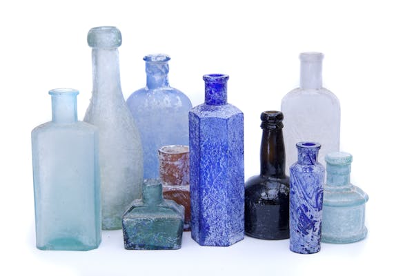 Antique Glass Bottles