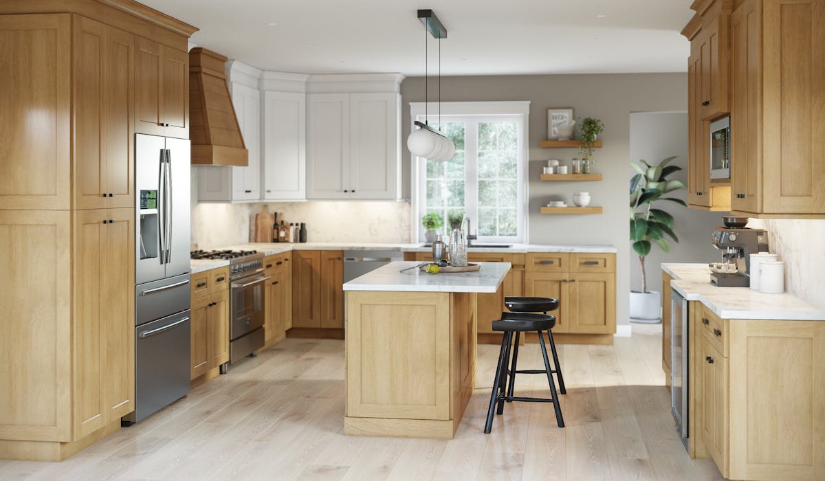 Fabuwood's Galaxy Timber kitchen 