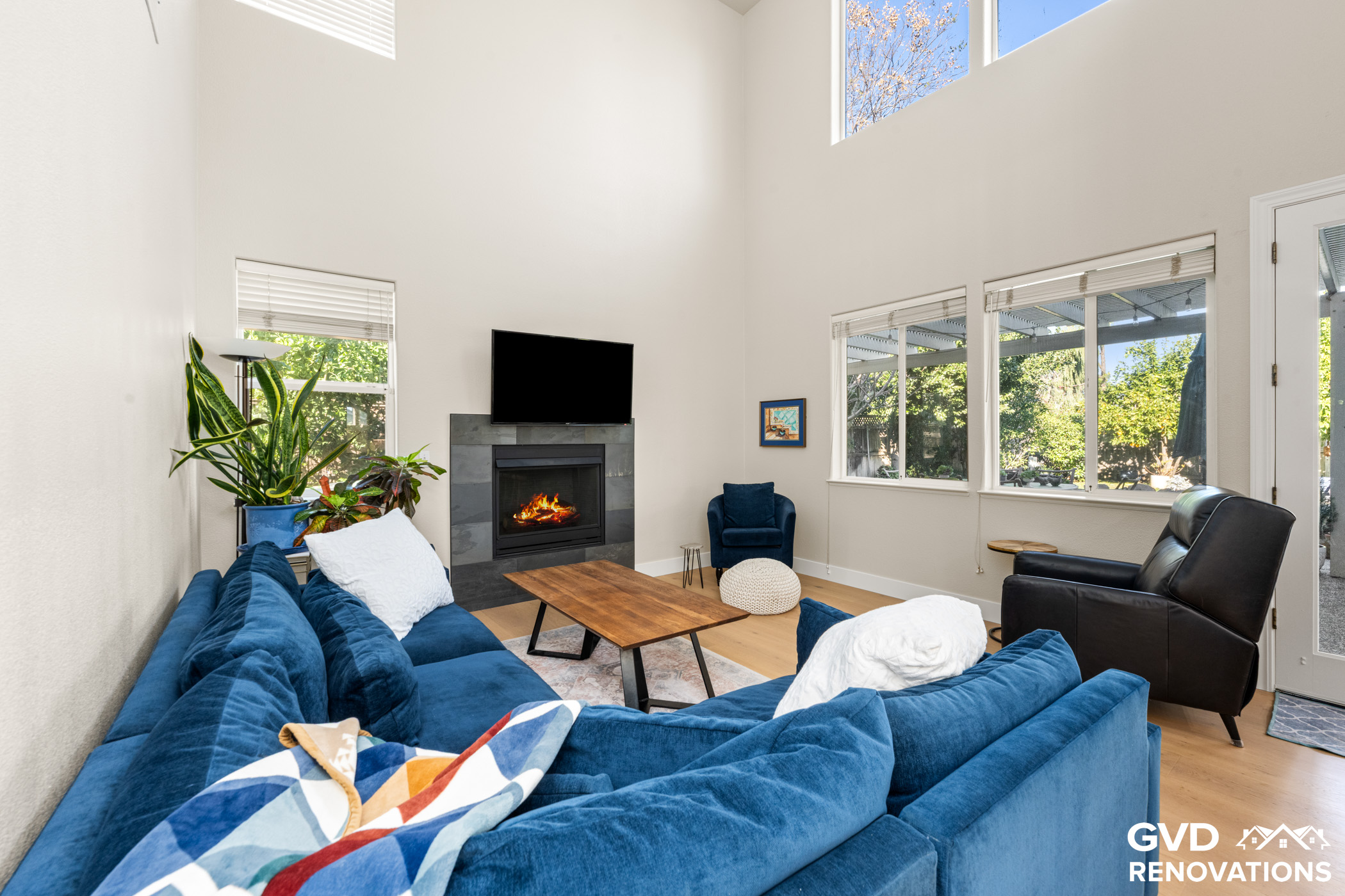 Kitchen & Fireplace Renovation