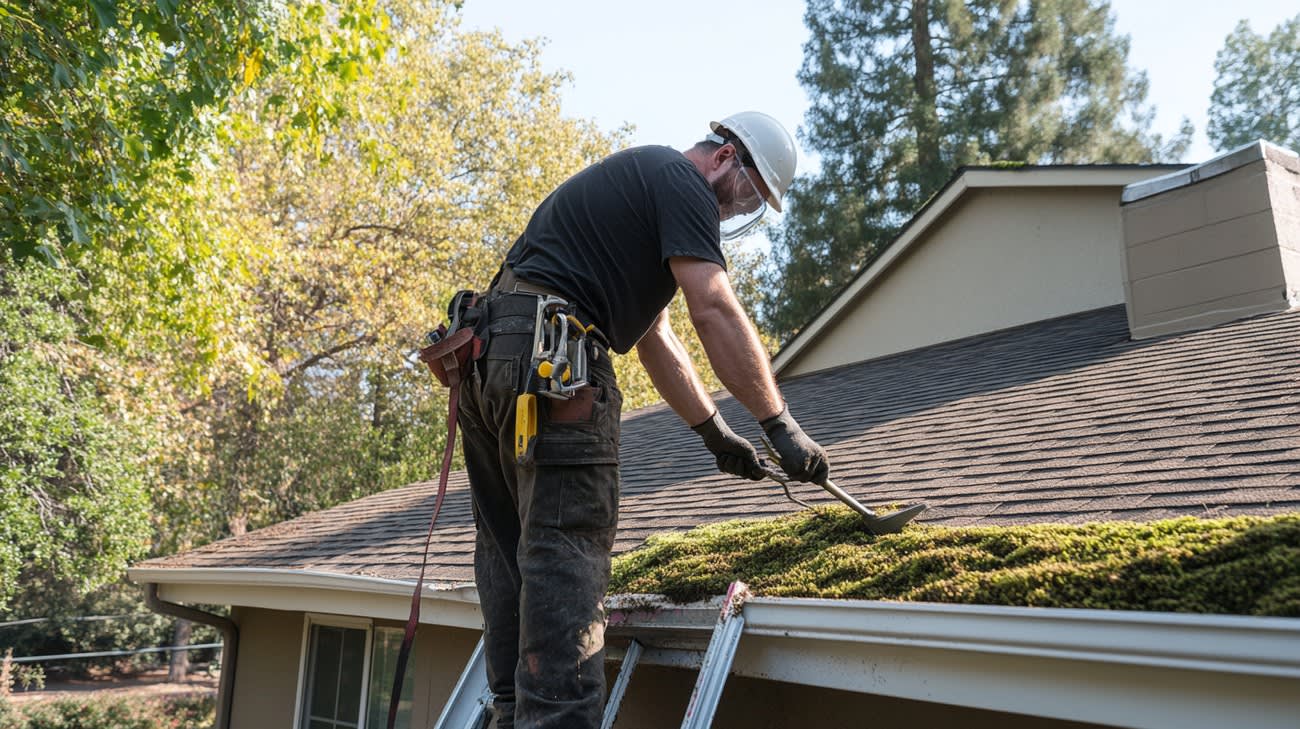 Roof Moss Removal Nanaimo