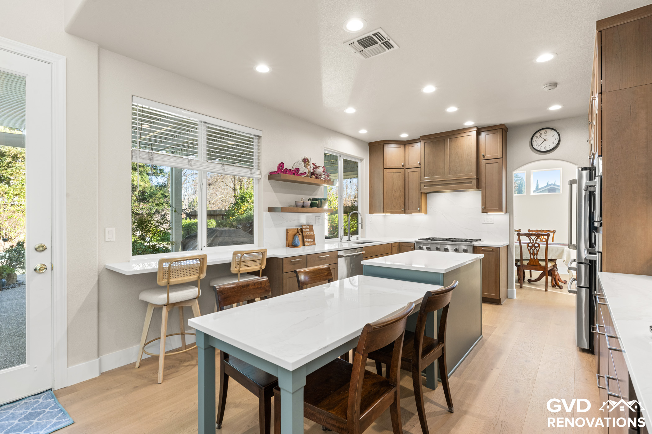 Kitchen & Fireplace Renovation