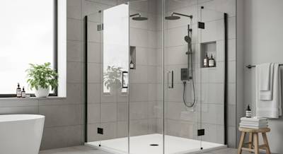 Maximize Space with a Stylish Corner Shower Solution