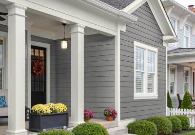 The Ultimate Sacramento Siding Choice: James Hardie Gray Slate Siding by GVD Renovations