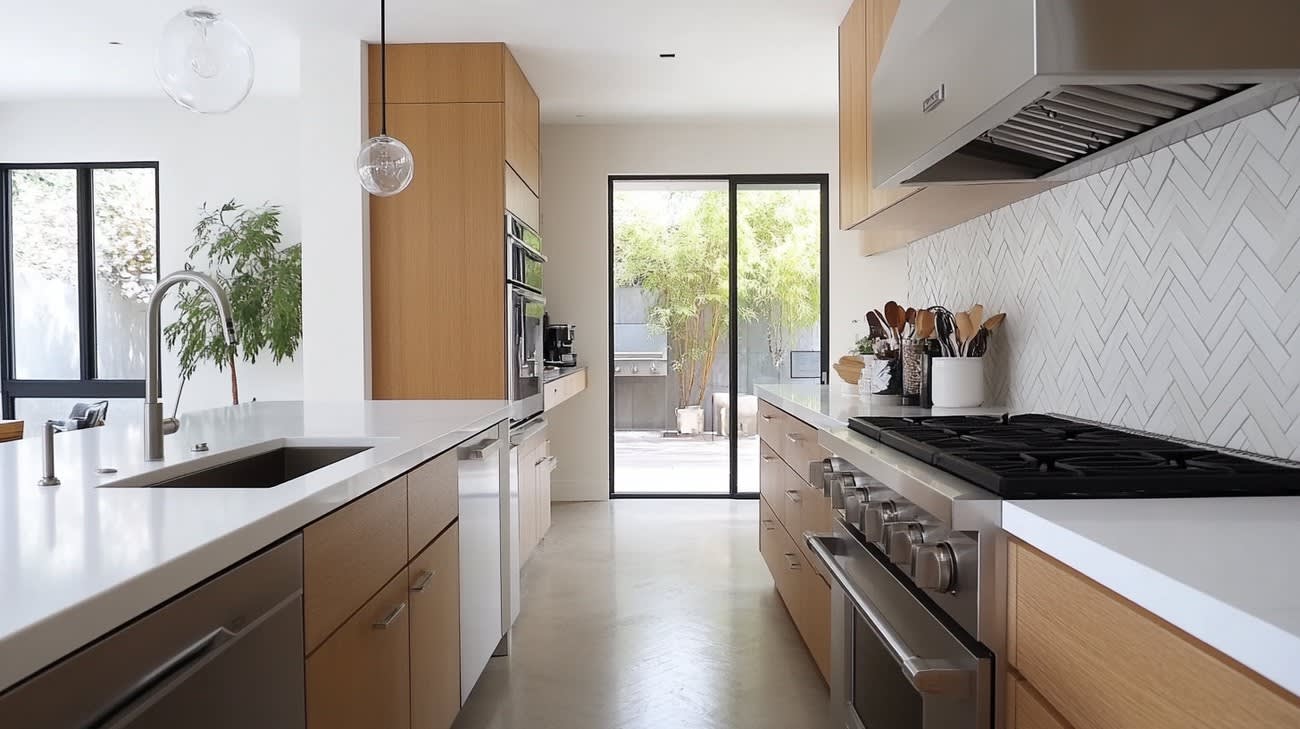 Chevron Pattern Backsplash: Transform Your Kitchen Design