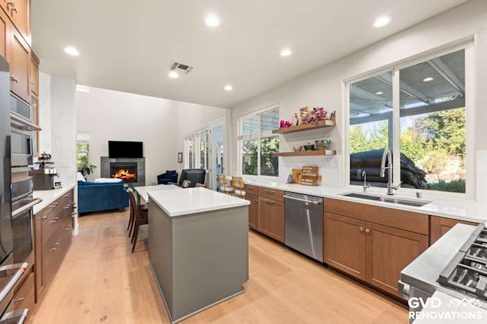 Kitchen & Fireplace Renovation