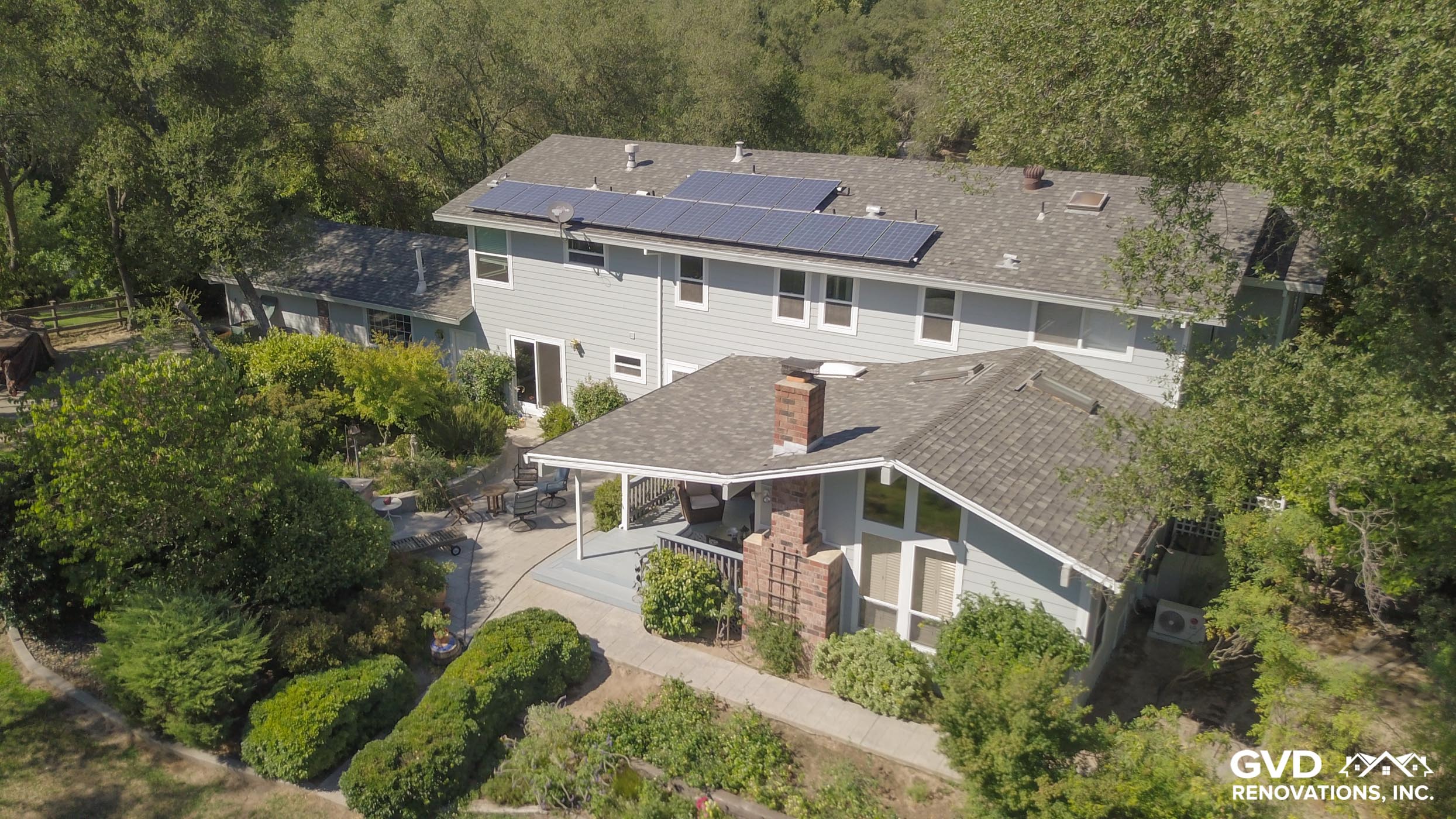 James Hardie Siding With Soffit & Color Plus Gutters  in Granite Bay