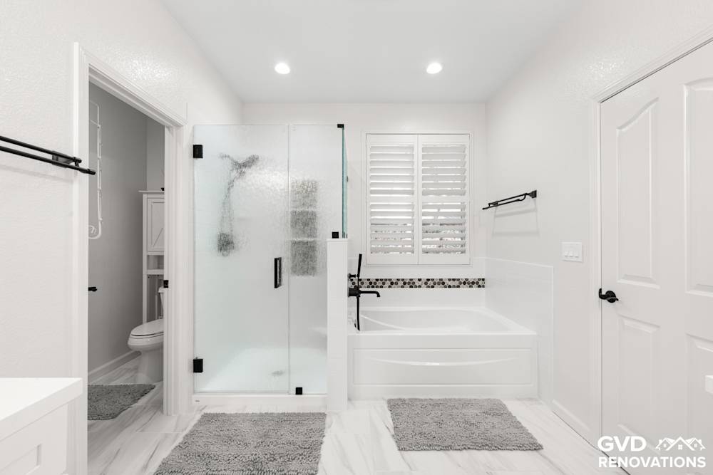 Master and Hall Bathroom Refresh in Sacramento